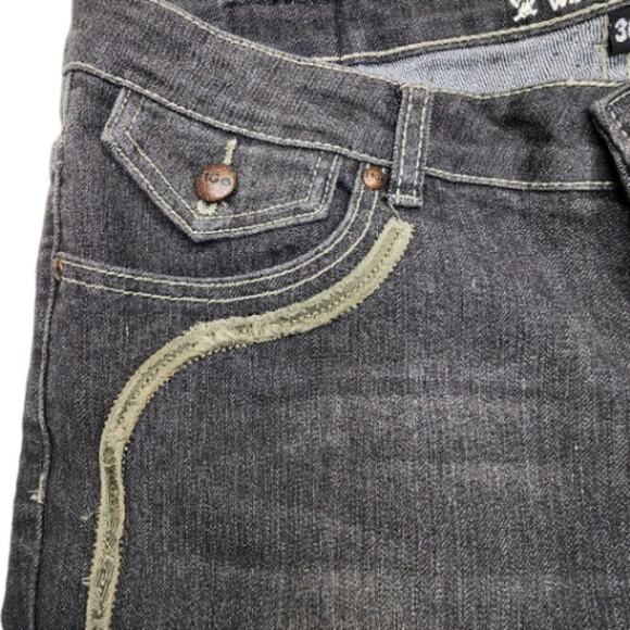 Ergo Wise & Ruthless Jacklyn Skinny Distressed Jeans Black Size 30‎ - Picture 4 of 12